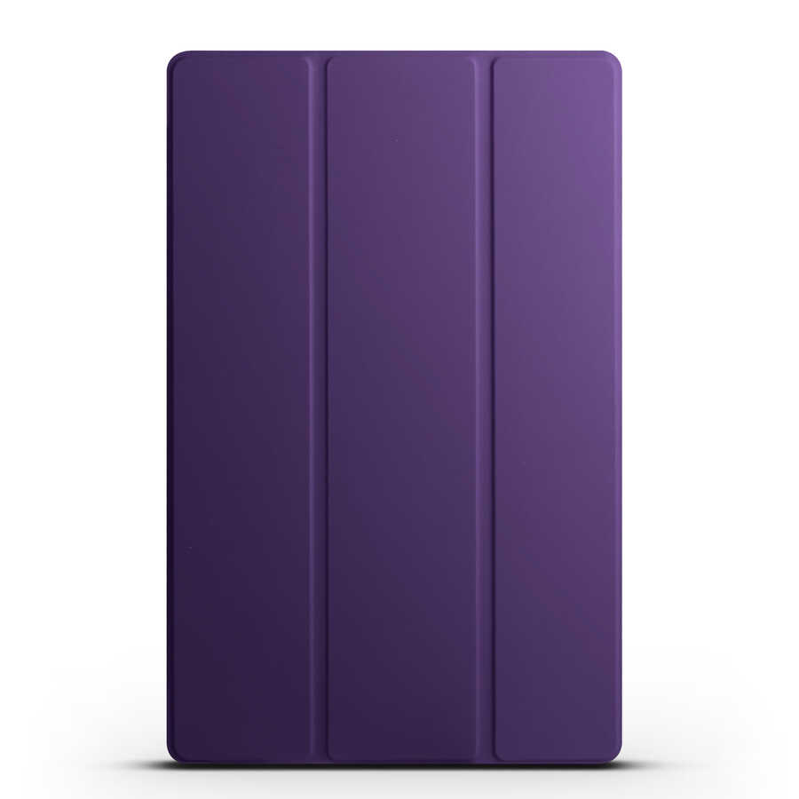 Samsung Galaxy Tab S10 Plus Uyumlu Zore Smart Cover Standlı 1-1 Kılıf