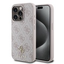 Apple iPhone 15 Pro Max Uyumlu Kılıf Guess Orjinal Lisanslı M-safe Şarj Özellikli Small 4G Classic Kapak