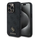 Apple iPhone 15 Pro Max Uyumlu Kılıf Guess Orjinal Lisanslı M-safe Şarj Özellikli Small 4G Classic Kapak