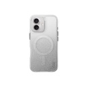 Apple iPhone 16 Uyumlu Kılıf M-safe Şarj Özellikli Simli Arka Yüzey Askı Aparatlı Coehl Lumino Kapak