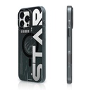 Apple iPhone 16 Pro Max Uyumlu Kılıf M-safe Şarj Özellikli Airbagli Hologram Tasarımlı Youngkit Interstellar Serisi Kapak