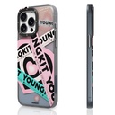 Apple iPhone 15 Pro Max Uyumlu Kılıf M-safe Şarj Özellikli Airbagli Çift Katmanlı Youngkit Flipped Serisi Kapak