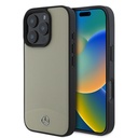 Apple iPhone 16 Pro Uyumlu Kılıf Mercedes Benz Orjinal Lisanslı M-safe Şarj Özellikli Dokulu ve Düz Deri Kapak