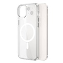 Apple iPhone 15 Plus Uyumlu Kılıf Wiwu BC-022 M-safe Şarj Özellikli Şeffaf Transparan Kapak