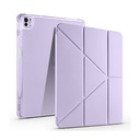 Apple iPad Air 13 2024 Uyumlu Kılıf Zore Tri Folding Kalem Bölmeli Standlı Kılıf