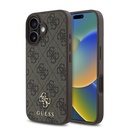 Apple iPhone 16 Plus Uyumlu Kılıf Guess Orjinal Lisanslı M-safe Şarj Özellikli Small 4G Classic Kapak