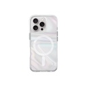 Apple iPhone 16 Pro Uyumlu Kılıf M-safe Şarj Özellikli Holografik Şeffaf Arka Yüzey Coehl Savon Kapak