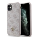 Apple iPhone 12 Uyumlu Kılıf Guess Orjinal Lisanslı M-safe Şarj Özellikli Small 4G Classic Kapak