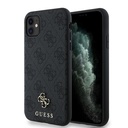 Apple iPhone 12 Uyumlu Kılıf Guess Orjinal Lisanslı M-safe Şarj Özellikli Small 4G Classic Kapak