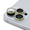 Apple iPhone 16 Pro Max Uyumlu Guess Orjinal Lisanslı Rhinestone Taşlı Lens Koruyucu