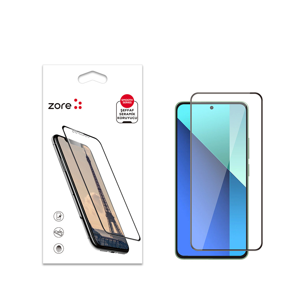 [RNZ-T34409] Xiaomi Redmi Note 13 4G Uyumlu Zore Seramik Ekran Koruyucu