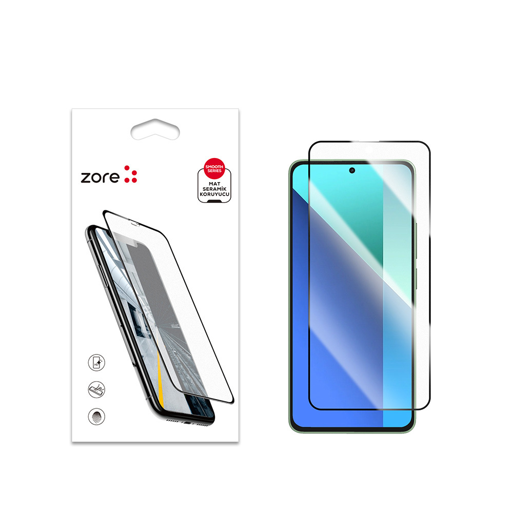 [RNZ-T34414] Xiaomi Redmi Note 13 4G Uyumlu Zore Mat Seramik Ekran Koruyucu