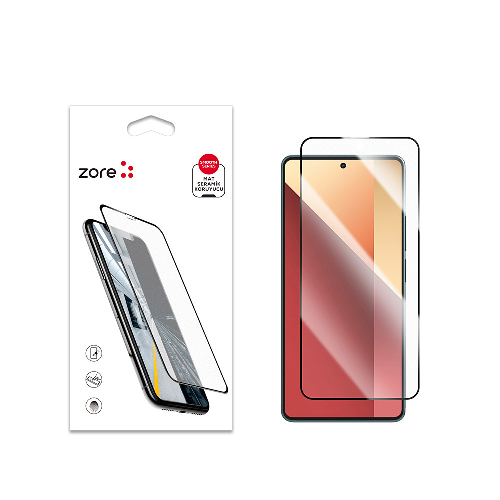 [RNZ-T34416] Xiaomi Redmi Note 13 Pro 5G Uyumlu Zore Mat Seramik Ekran Koruyucu