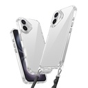 Apple iPhone 16 Plus Uyumlu Kılıf Airbagli Takılabilir Askı Aparatlı Zore Snap Silikon Kapak