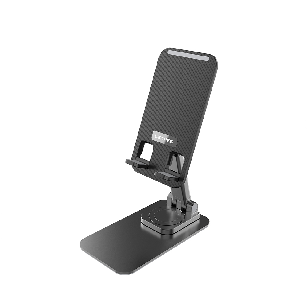 [RNZ-TA112131] Lenyes CR136 Ayarlanabilir Katlanabilir 360° Dönebilen Telefon ve Tablet Standı