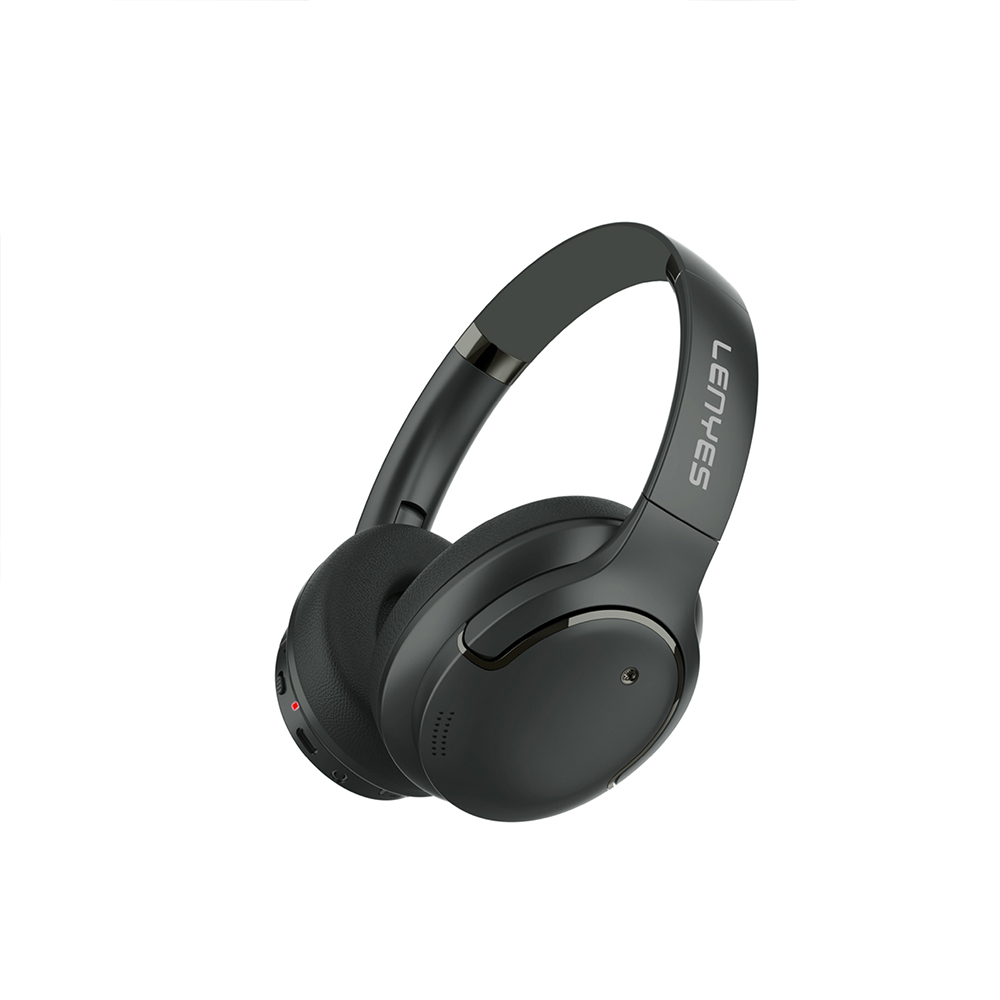 [RNZ-TA112155] Lenyes LH61 Katlanabilir Tasarımlı TWS Kulak Üstü Bluetooth Kulaklık v5.4 (Siyah)