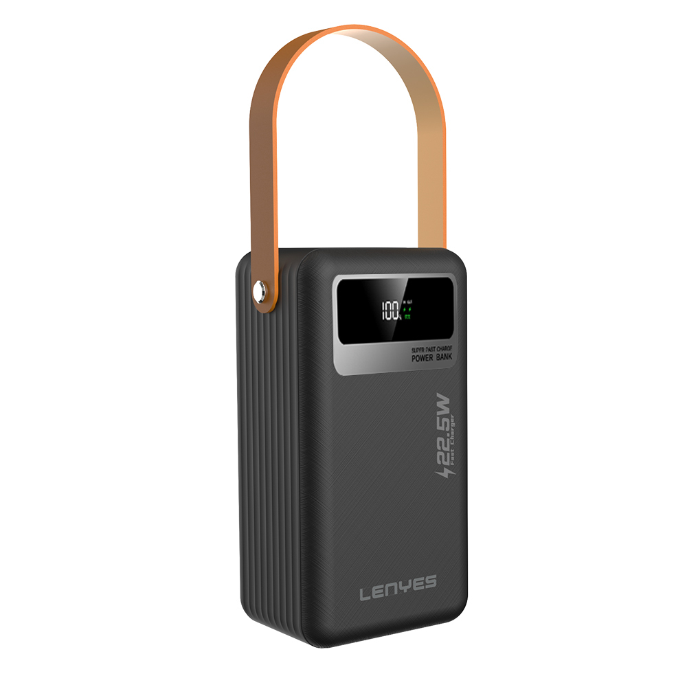 [RNZ-TA112184] Lenyes PX691D LED Göstergeli Taşınabilir Askılı Powerbank 22.5W 60.000mAh