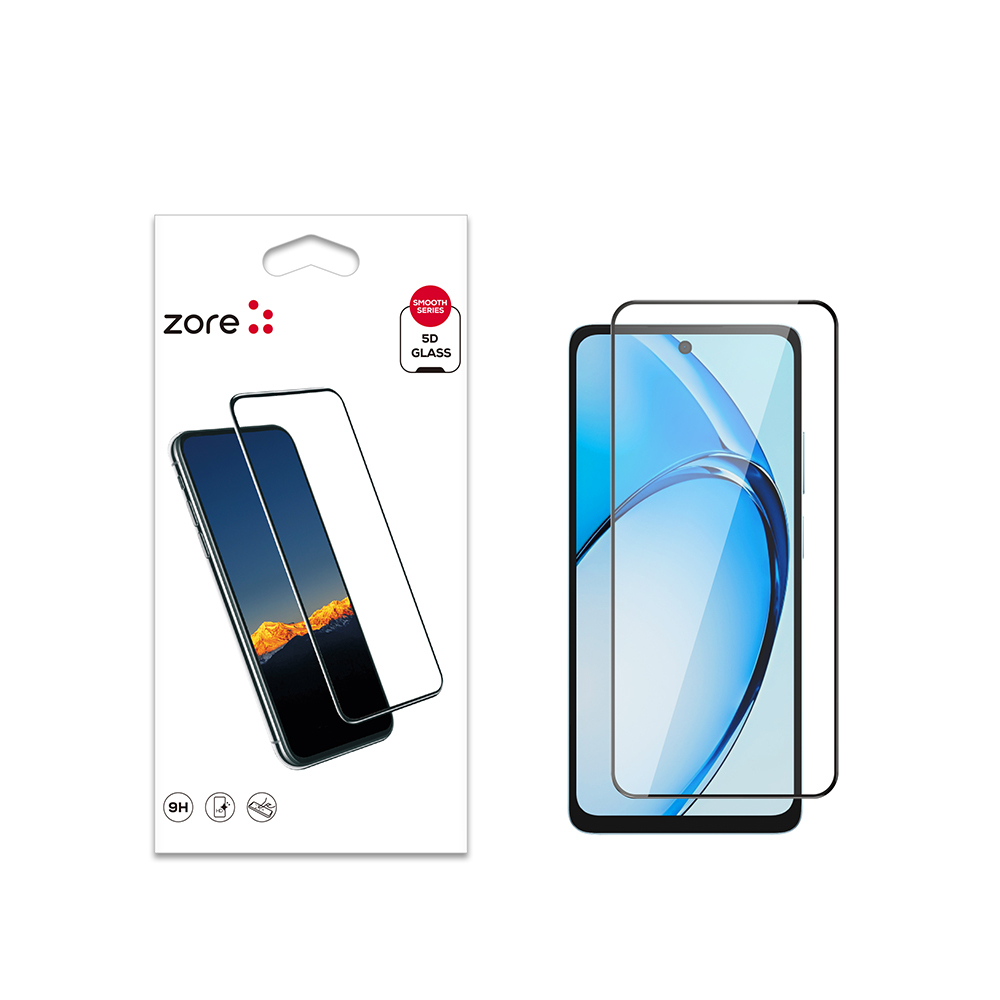 [RNZ-TA112455] Oppo A60 Uyumlu Zore Kenarları Kırılmaya Dayanıklı Cam Ekran Koruyucu