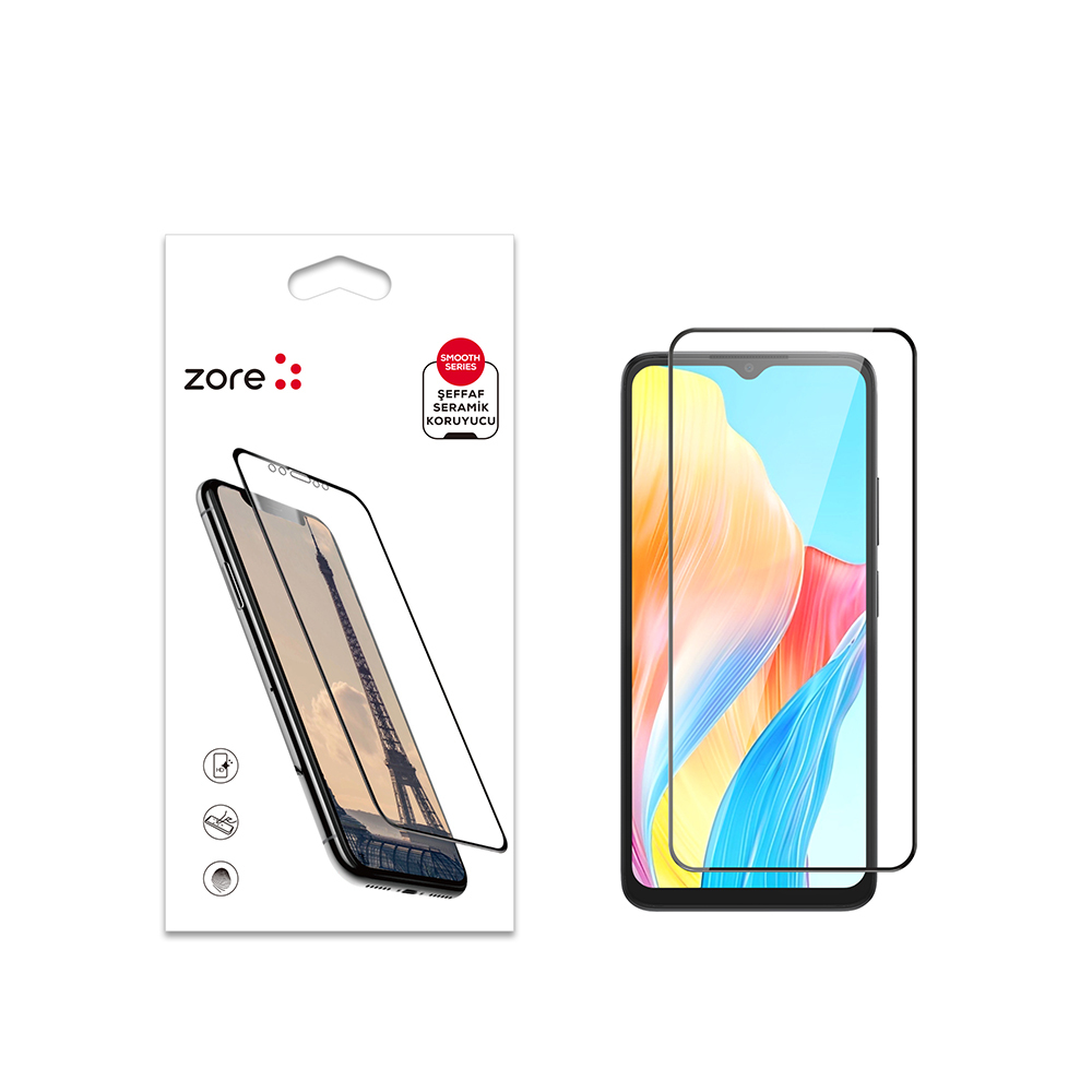 [RNZ-T34684] Oppo A38 Uyumlu Zore Seramik Ekran Koruyucu