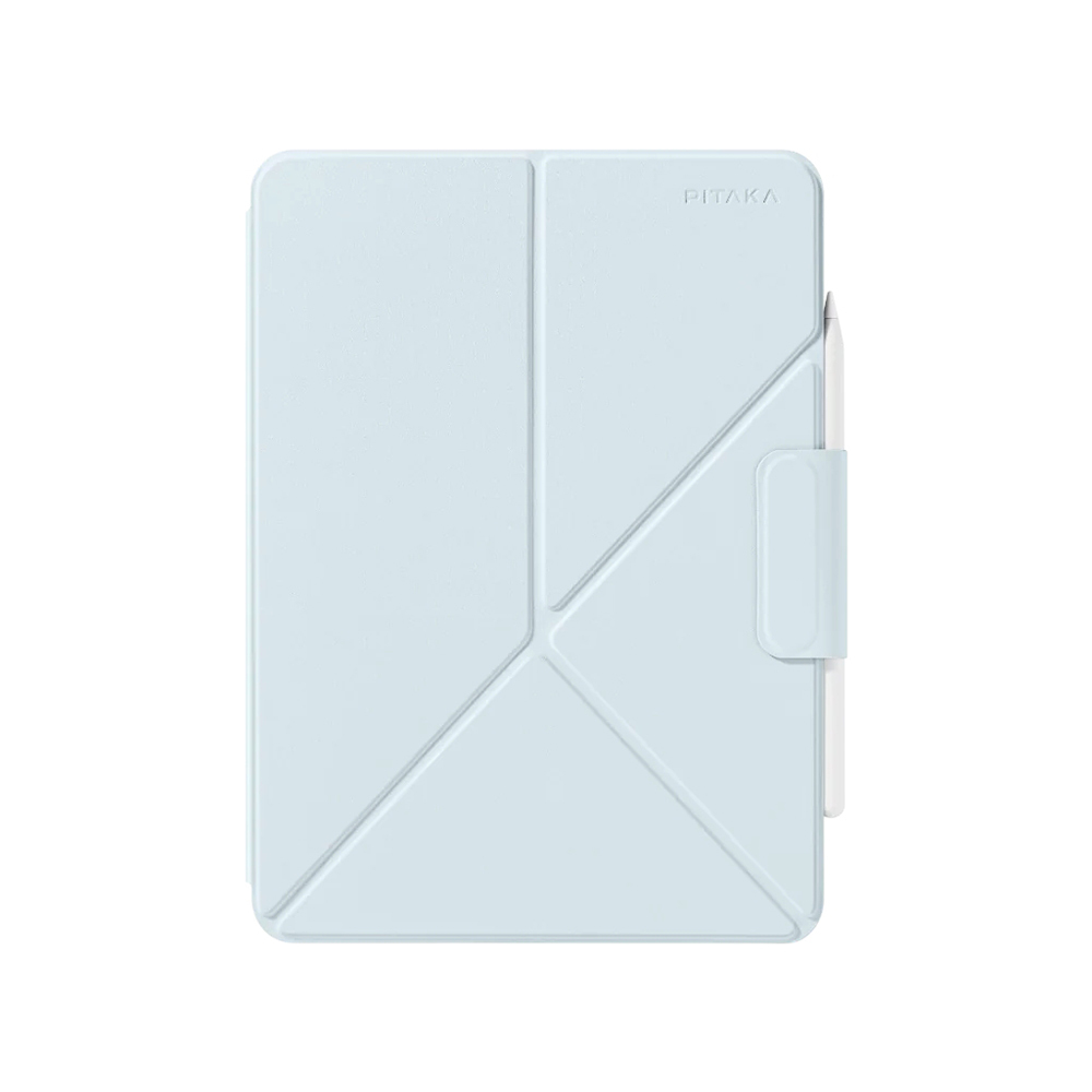 Apple iPad Pro 11 2024 Uyumlu Pitaka MagEZ Folio 2 Kalem Bölmeli Standlı Kılıf