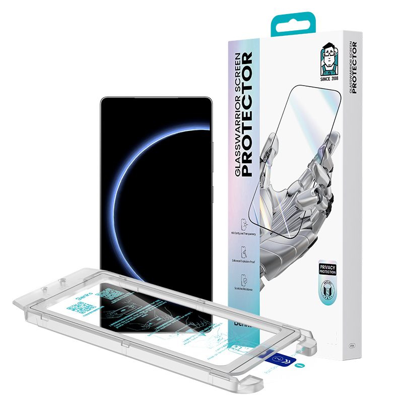 [RNZ-TA113310] Samsung Galaxy S25 Ultra Uyumlu Benks Glass Warrior HD Cam Ekran Koruyucu + Kolay Uygulama Aparatlı
