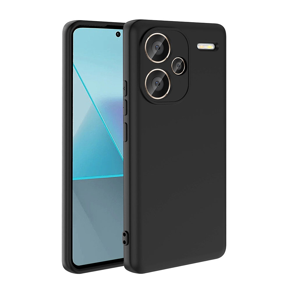 [RNZ-TA112672] Xiaomi Redmi Note 13 Pro Plus 5G Uyumlu Kılıf Zore Mara Lansman Kapak (Siyah)