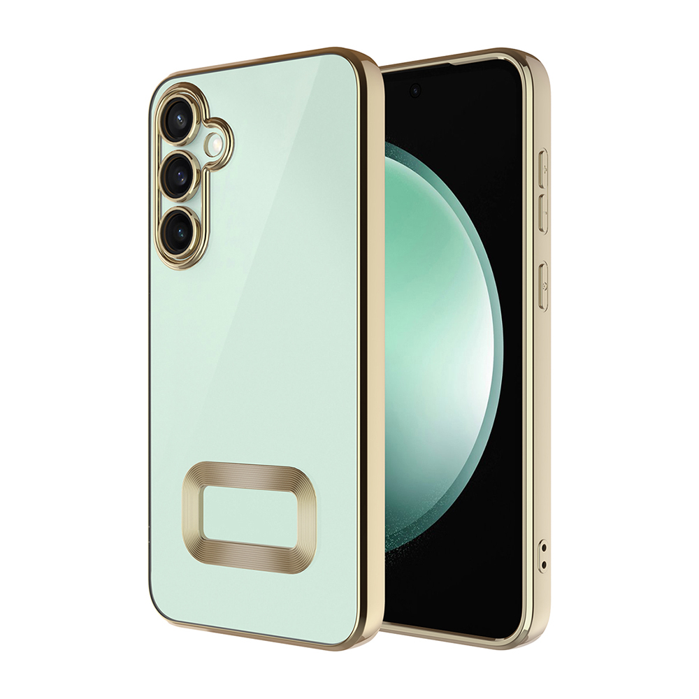 Samsung Galaxy A16 Uyumlu Kılıf Kamera Korumalı Logo Gösteren Zore Omega Kapak