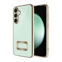 Samsung Galaxy A16 Uyumlu Kılıf Kamera Korumalı Logo Gösteren Zore Omega Kapak