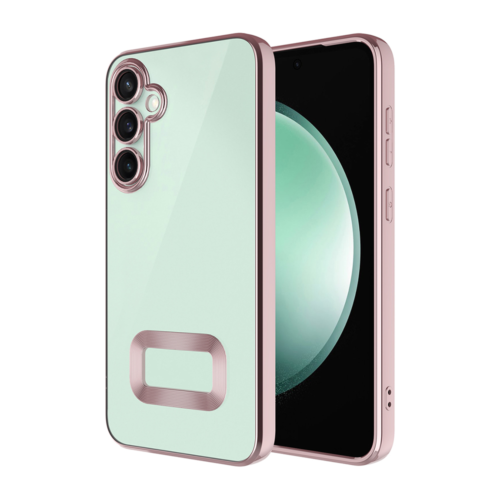Samsung Galaxy A16 Uyumlu Kılıf Kamera Korumalı Logo Gösteren Zore Omega Kapak