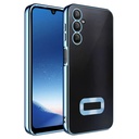 Samsung Galaxy A16 Uyumlu Kılıf Kamera Korumalı Logo Gösteren Zore Omega Kapak