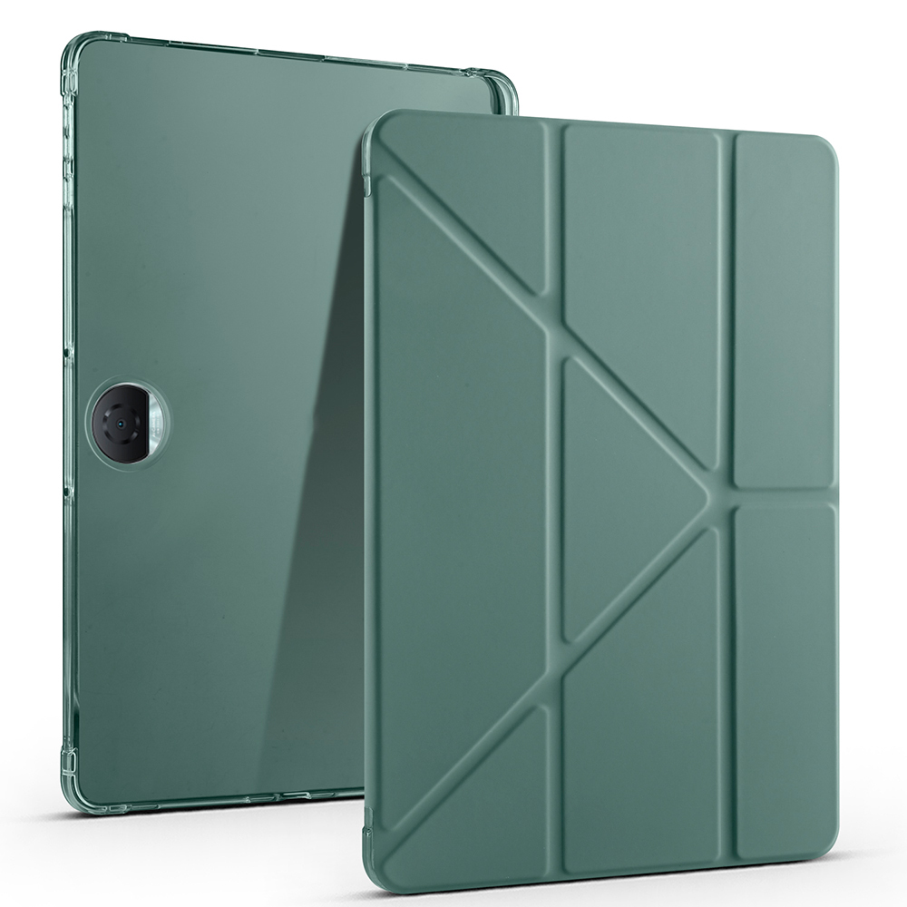 Honor Pad 9 Uyumlu Kılıf Zore Tri Folding Kalem Bölmeli Standlı Kılıf