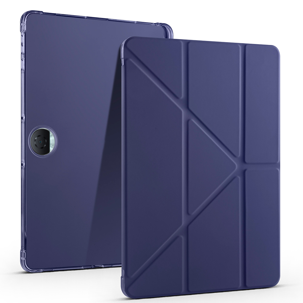 Honor Pad 9 Uyumlu Kılıf Zore Tri Folding Kalem Bölmeli Standlı Kılıf
