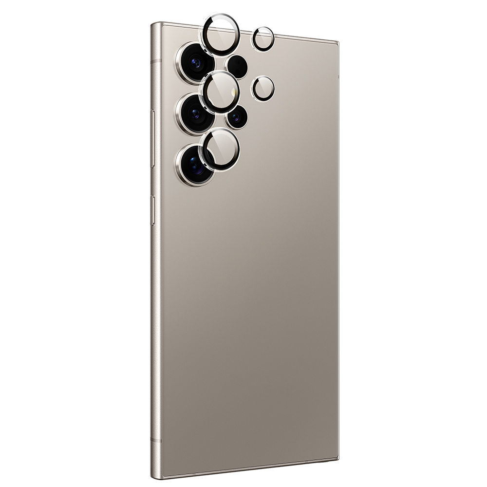 Samsung Galaxy S25 Ultra Uyumlu Wiwu LG-011 Lens Guard Oleofobik Anti Reflective Kamera Lens Koruyucu + Kolay Uygulama Aparatlı