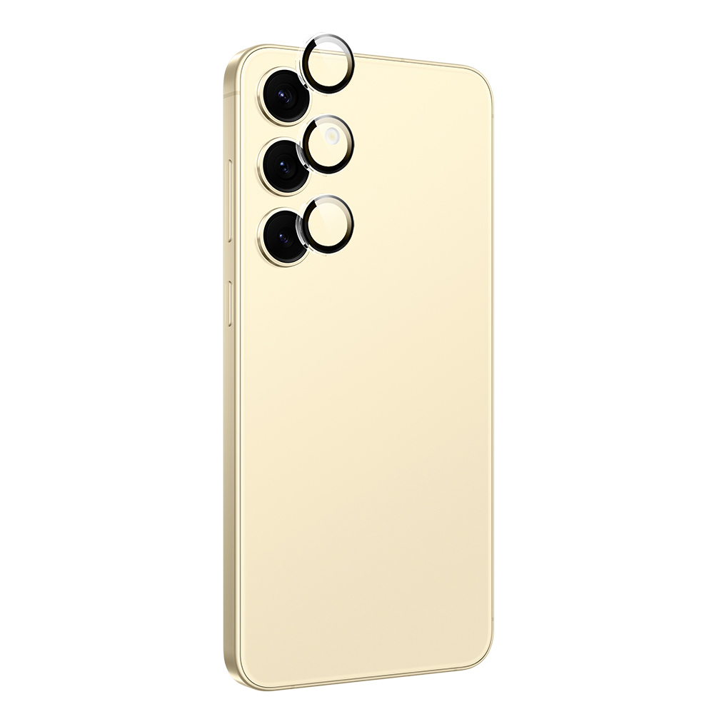[RNZ-TA114956] Samsung Galaxy S25 Uyumlu Wiwu LG-009 Lens Guard Oleofobik Anti Reflective Kamera Lens Koruyucu + Kolay Uygulama Aparatlı