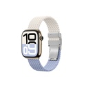Apple Watch 10 46mm Uyumlu Amazingthing Glamour Blend Hasır Kordon