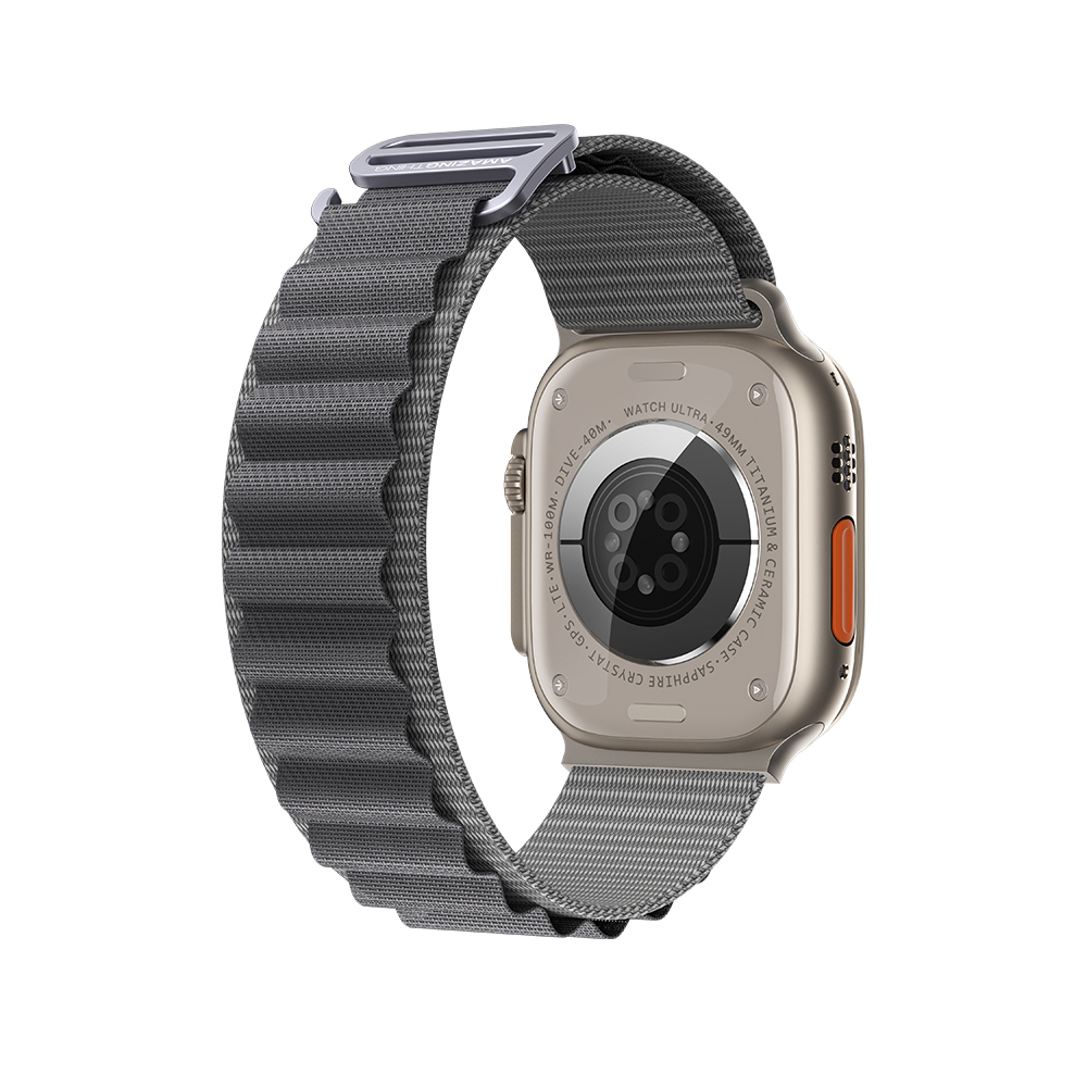 Apple Watch Ultra 49mm Uyumlu Amazingthing Titan Spor Hasır Kordon