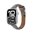 Apple Watch 10 46mm Uyumlu Amazingthing Glamour Class Deri Kordon