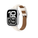 Apple Watch 10 46mm Uyumlu Amazingthing Glamour Class Deri Kordon