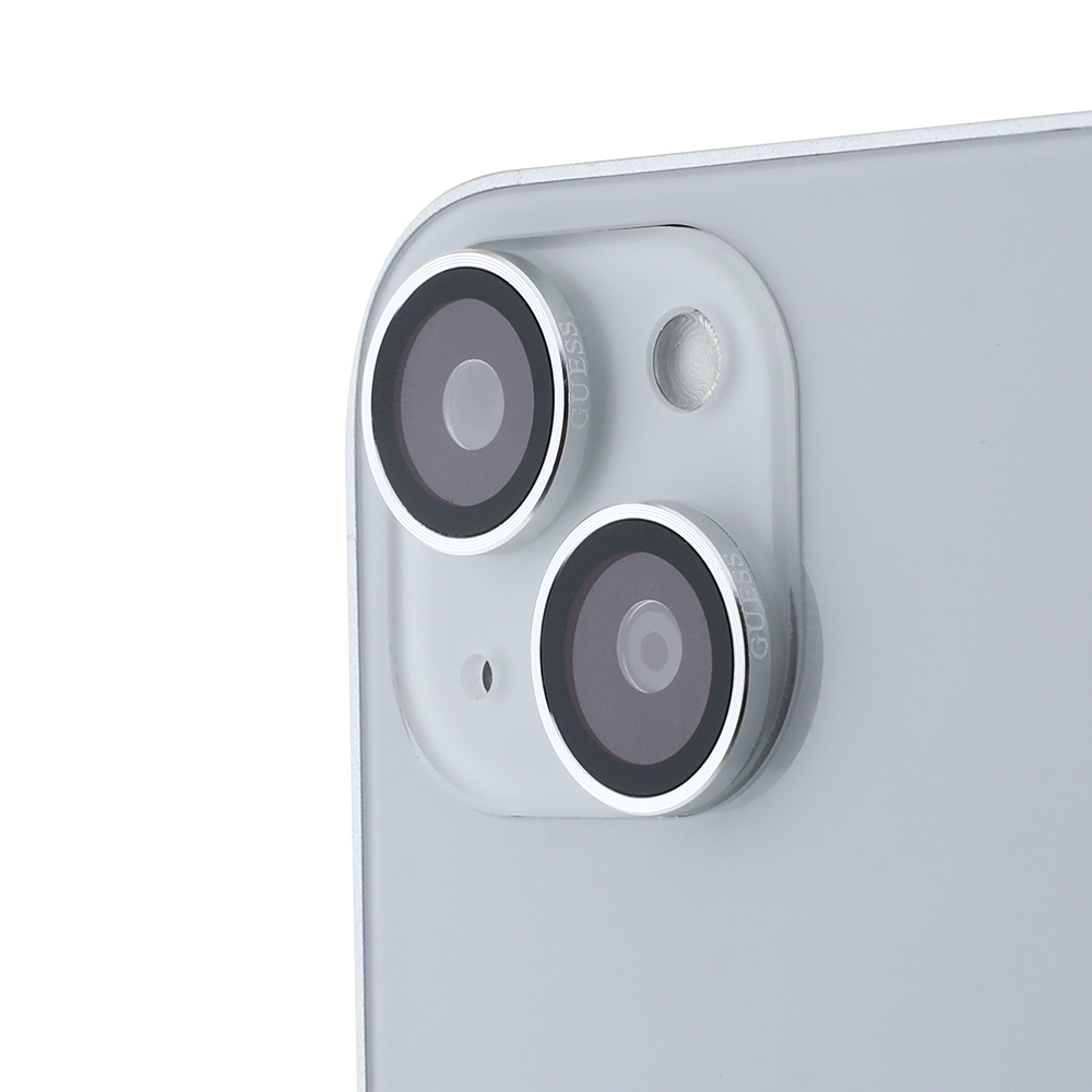 Apple iPhone 15 Plus Uyumlu Guess Orjinal Lisanslı Metal Kamera Lens Koruyucu