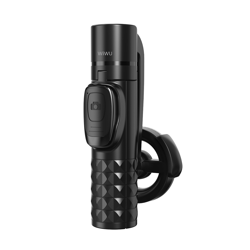 [RNZ-TA113844] Wiwu Wi-SE014 Magnetik Özellikli 360 Derece Dönebilen Kumandalı Selfie Çubuğu ve Tripod