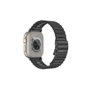 Apple Watch 7 45mm Uyumlu Amazingthing Titan Steel Metal Kordon