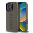 Apple iPhone 16 Pro Uyumlu Kılıf DKNY Orjinal Lisanslı M-safe Şarj Özellikli PU Deri Plain Kapak