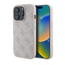 Apple iPhone 14 Pro Max Uyumlu Kılıf Guess Orjinal Lisanslı M-safe Şarj Özellikli 4G Desen Yazı Logolu Kapak