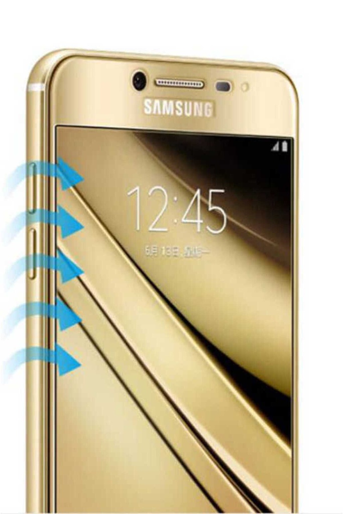 Samsung Galaxy J7 Prime Uyumlu Zore Kenarları Kırılmaya Dayanıklı Cam Ekran Koruyucu