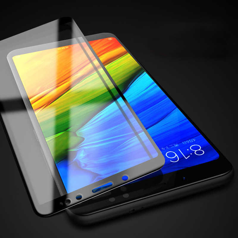 Xiaomi Redmi Note 5 Pro Uyumlu Zore Kenarları Kırılmaya Dayanıklı Cam Ekran Koruyucu