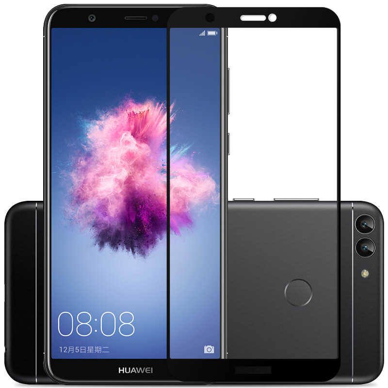 [RNZ-TA12407] Huawei P Smart Uyumlu Zore Kenarları Kırılmaya Dayanıklı Cam Ekran Koruyucu