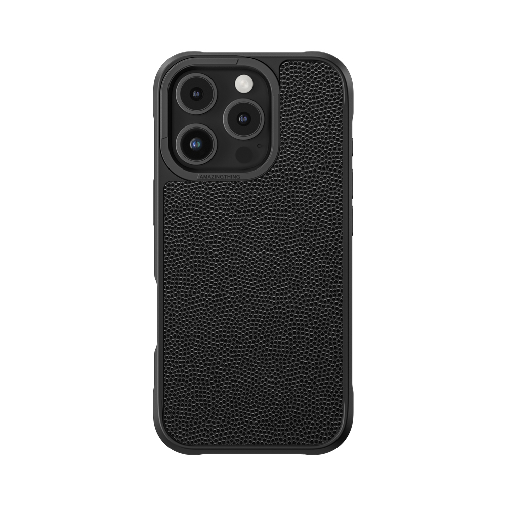 [RNZ-TA113579] Apple iPhone 16 Pro Uyumlu Kılıf M-safe Şarj Özellikli Amazingthing Glamour Serisi Kapak