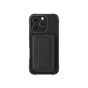 Apple iPhone 16 Pro Uyumlu Kılıf M-safe Şarj Özellikli Standlı Kartlıklı Set Amazingthing Glamour Luxe Serisi Kapak