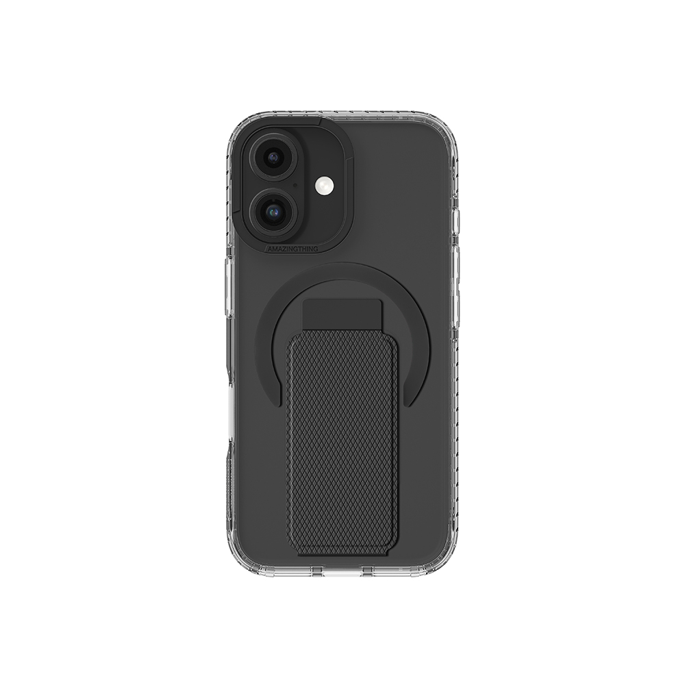 [RNZ-TA113621] Apple iPhone 16 Plus Uyumlu Kılıf M-safe Şarj Özellikli Standlı Amazingthing Titan Pro Plus Kapak