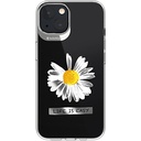 Apple iPhone 13 Uyumlu Kılıf Çift IMD Baskılı Lisanslı Switcheasy Artist Daisy Kapak